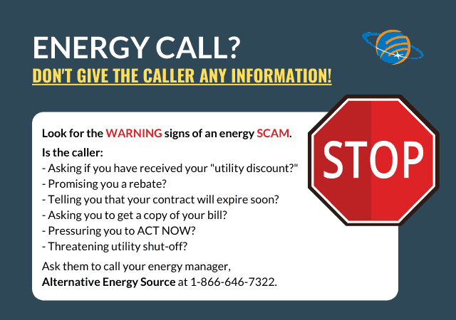energy scam quick reference guide